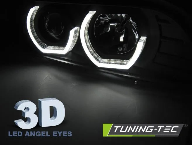 Faruri Angel Eyes 3D pentru BMW E39 09.95-06.03 Tuning-Tec - LPBM19