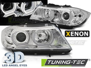 Faruri Angel Eyes 3D pentru BMW E90/E91 03.05-08.08 Tuning-Tec - LPBMI5