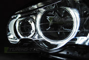 Faruri Angel Eyes CCFL pentru BMW E46 Coupe/Cabrio 99-03 Tuning-Tec - LPBMB6