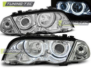 Faruri Angel Eyes CCFL pentru BMW E46 Sedan / Touring 98-01 Tuning-Tec - LPBM65