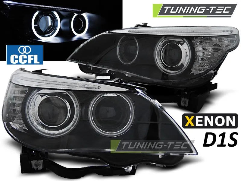 Faruri Angel Eyes CCFL pentru BMW E60, BMW E61 2005-2007 Tuning-Tec - LPBMC9