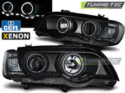 Faruri Angel Eyes CCFL pentru BMW X5 E53 09.1999-10.2003 Tuning-Tec - LPBMC5