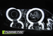 Faruri Angel Eyes Chrome pentru Opel Astra G 09.97-02.04 Tuning-Tec - LPOPA4