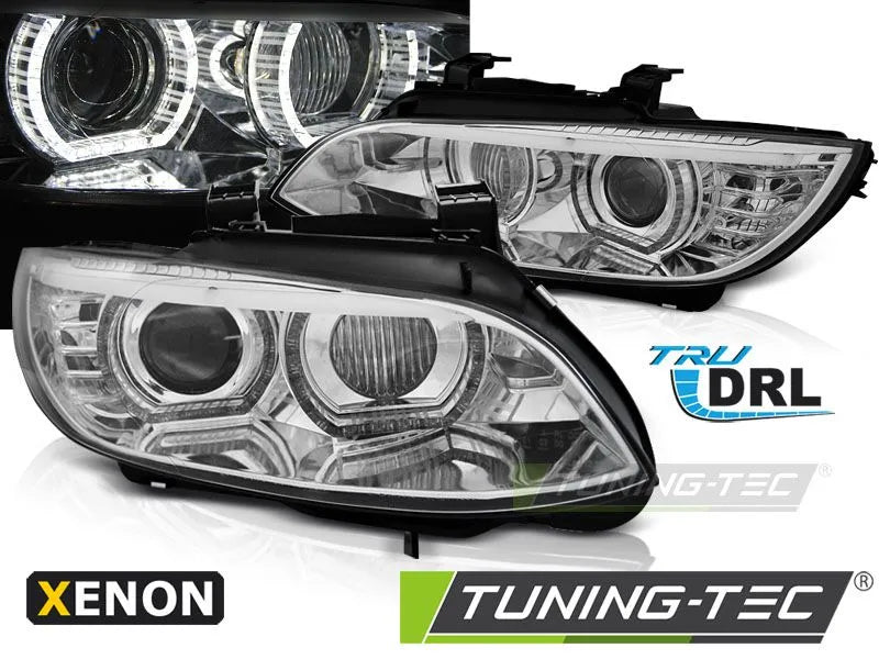 Faruri Angel Eyes cu Xenon pentru BMW E92/E93 Tuning-Tec - LPBMJ4