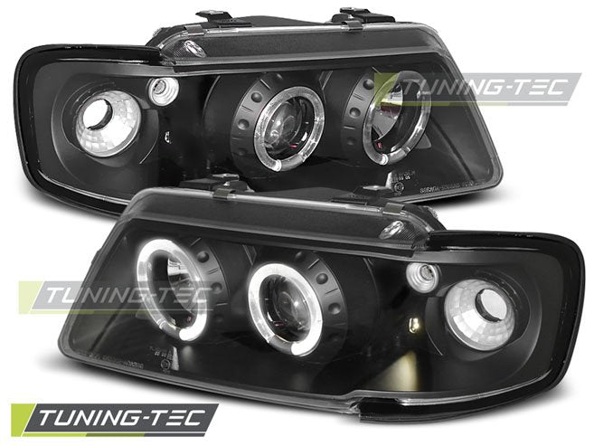 Faruri Angel Eyes pentru Audi A3 08.1996-08.2000 Tuning-Tec - LPAU05