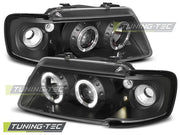 Faruri Angel Eyes pentru Audi A3 08.1996-08.2000 Tuning-Tec - LPAU05