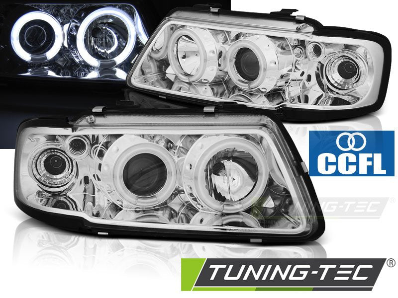 Faruri Angel Eyes pentru Audi A3 8L 08.96-08.00 Tuning-Tec - LPAUD8