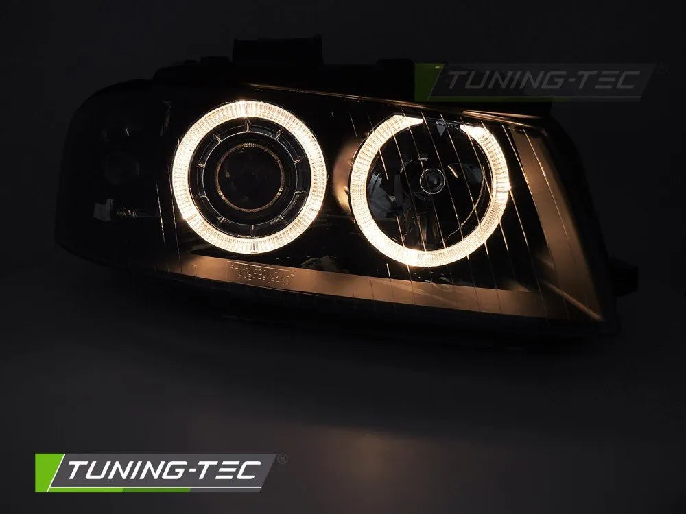 Faruri Angel Eyes pentru Audi A3 8P Tuning-Tec - LPAU78