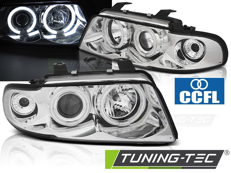 Faruri Angel Eyes pentru Audi A4 11.94-12.98 Tuning-Tec - LPAUD6
