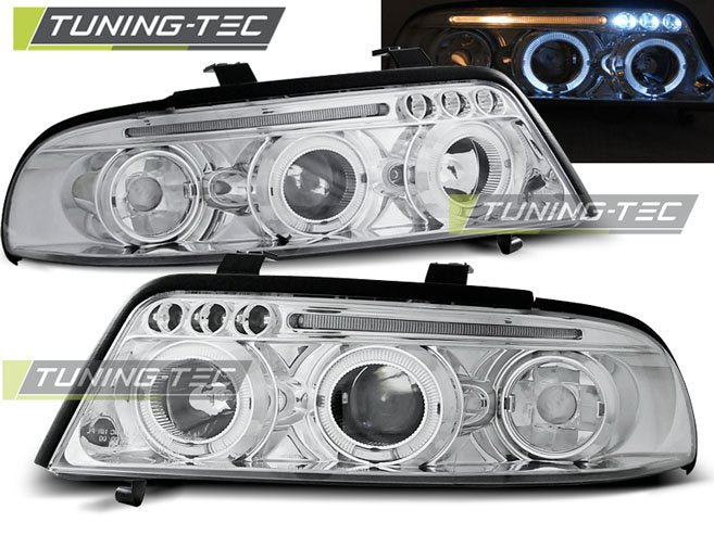 Faruri Angel Eyes pentru Audi A4 1999-2000.09 Tuning-Tec - LPAU14