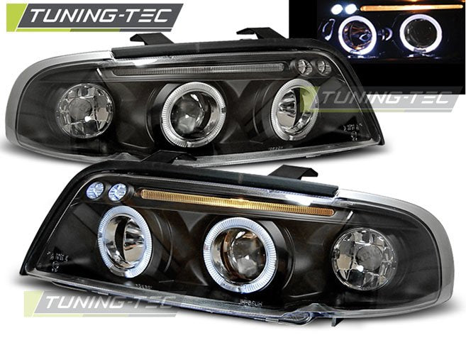 Faruri Angel Eyes pentru Audi A4 B5 11.1994-12.1998 Tuning-Tec - LPAU34