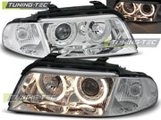 Faruri Angel Eyes pentru Audi A4 B5 99-00 Tuning-Tec - LPAU12