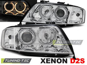 Faruri Angel Eyes pentru Audi A6 05.1997-09.1999 Tuning-Tec - LPAU79