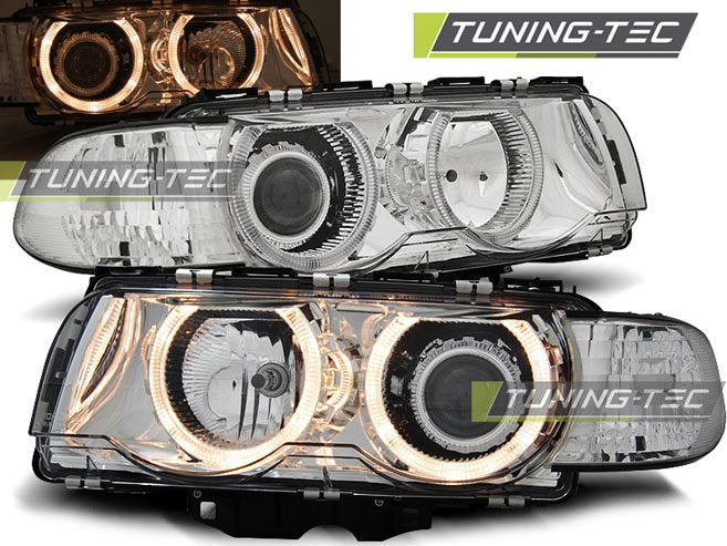 Faruri Angel Eyes pentru BMW E38 09, 98 - 07, 01. Tuning-Tec - LPBM25