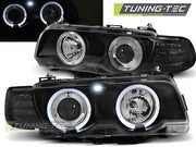 Faruri Angel Eyes pentru BMW E38 09.98-07.01 Tuning-Tec - LPBM72