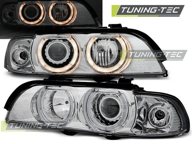 Faruri Angel Eyes pentru BMW E39 09.1995-06.2003 Tuning-Tec - LPBM11