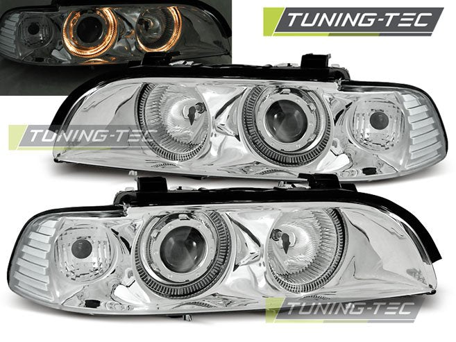 Faruri Angel Eyes pentru BMW E39 09.95 - 06.03 Tuning-Tec - LPBM08