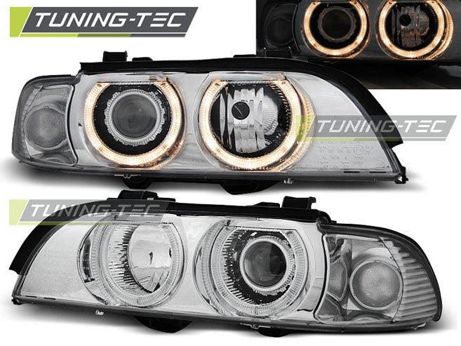 Faruri Angel Eyes pentru BMW E39 09.95 - 06.03 Tuning-Tec - LPBMA8