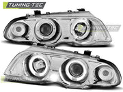Faruri Angel Eyes pentru BMW E46 05.1998-08.2001 Tuning-Tec - LPBM38