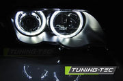 Faruri Angel Eyes pentru BMW E46 05.1998-08.2001 Tuning-Tec - LPBMG1