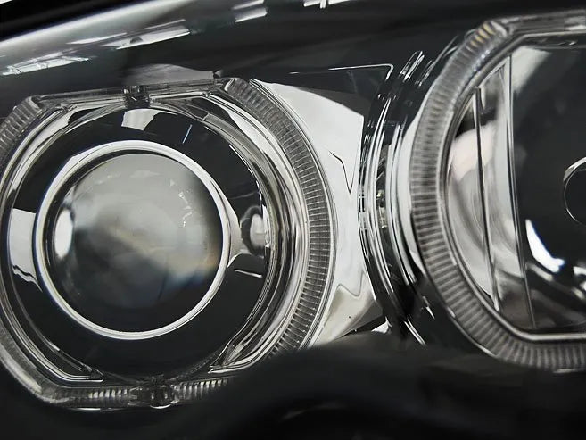Faruri Angel Eyes pentru BMW E46 09.01-03.05 Tuning-Tec - LPBMD8