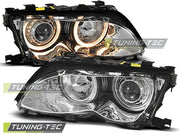 Faruri Angel Eyes pentru BMW E46 09.2001-03.2005 Tuning-Tec - LPBM85