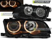 Faruri Angel Eyes pentru BMW E46 Coupe, Cabrio 09.01-03.03 Tuning-Tec - LPBM82