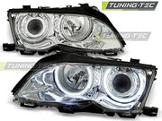 Faruri Angel Eyes pentru BMW E46 Sedan/Touring 01-05 Tuning-Tec - LPBM31
