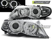 Faruri Angel Eyes pentru BMW E46 Sedan/Touring 01-05 Tuning-Tec - LPBM99