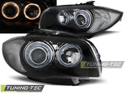 Faruri Angel Eyes pentru BMW E87, E81 Tuning-Tec - LPBMA4