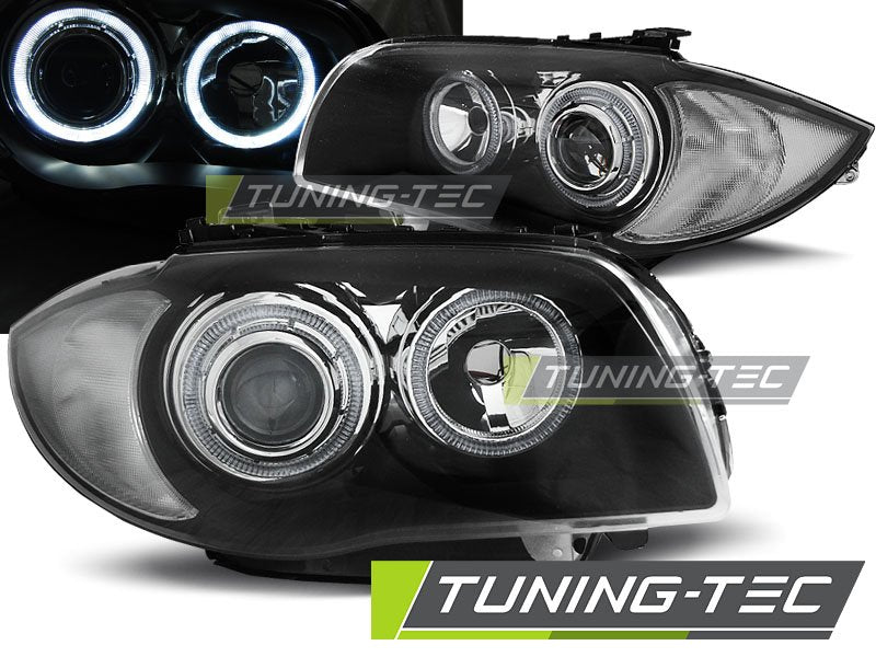 Faruri Angel Eyes pentru BMW E87, E81 Tuning-Tec - LPBMD5