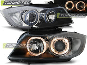 Faruri Angel Eyes pentru BMW E90, E91 05-08 Tuning-Tec - LPBM89