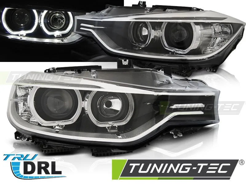 Faruri Angel Eyes pentru BMW F30/F31 Tuning-Tec - LPBMH1