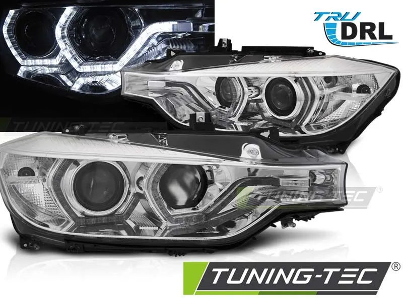 Faruri Angel Eyes pentru BMW F30/F31 Tuning-Tec - LPBMI7