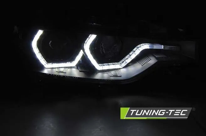 Faruri Angel Eyes pentru BMW F30/F31 Tuning-Tec - LPBMI8