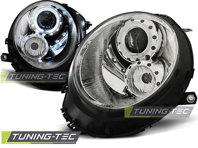 Faruri Angel Eyes pentru BMW MINI (COOPER) 06-14 Tuning-Tec - LPMC05
