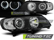 Faruri Angel Eyes pentru BMW X5 E53 09.1999-10.2003 Tuning-Tec - LPBMD2
