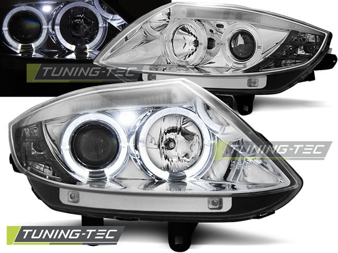 Faruri Angel Eyes pentru BMW Z4 E85 / E86 02-08 Tuning-Tec - LPBM77