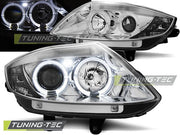 Faruri Angel Eyes pentru BMW Z4 E85 / E86 02-08 Tuning-Tec - LPBM77