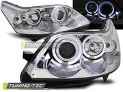 Faruri Angel Eyes pentru Citroen C4 04-10 Tuning-Tec - LPCI09