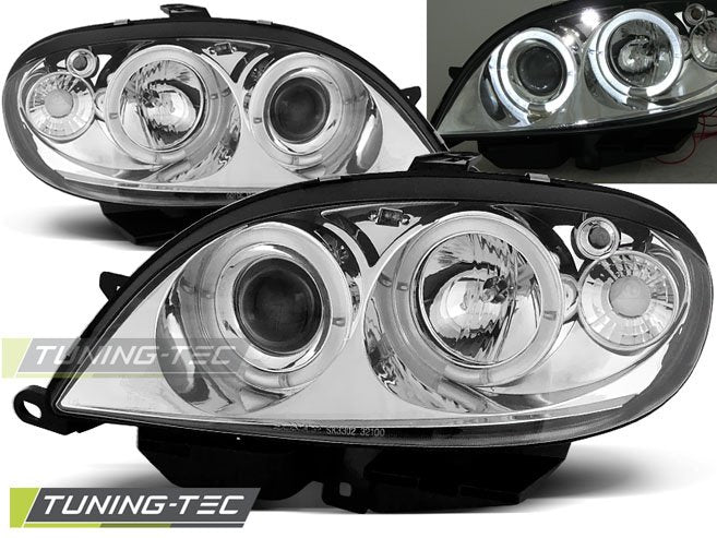 Faruri Angel Eyes pentru Citroen Saxo 99-03 Tuning-Tec - LPCI02