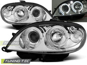 Faruri Angel Eyes pentru Citroen Saxo 99-03 Tuning-Tec - LPCI02