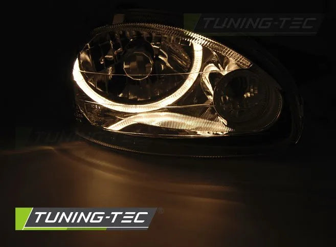 Faruri Angel Eyes pentru Corsa B 02.93-10.00 Tuning-Tec - LPOP90