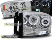 Faruri Angel Eyes pentru DODGE RAM 06-08 Tuning-Tec - LPDO05
