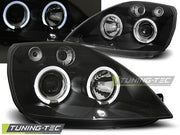 Faruri Angel Eyes pentru Ford Fiesta MK6 05.02-08.05 Tuning-Tec - LPFO09