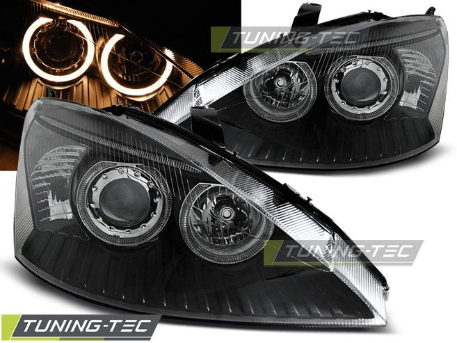 Faruri Angel Eyes pentru Ford Focus 10.1998-10.2001 Tuning-Tec - LPFO42