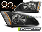 Faruri Angel Eyes pentru Ford Focus II 09.2004-01.2008 Tuning-Tec - LPFO62