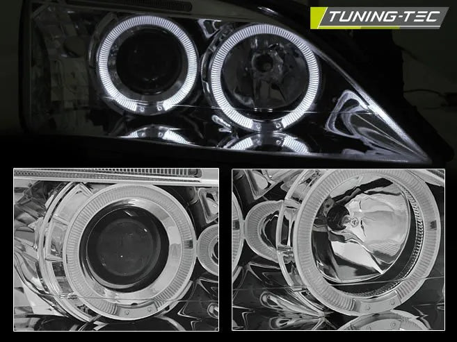 Faruri Angel Eyes pentru Ford Mondeo 09.00-05.07 Tuning-Tec - LPFO34