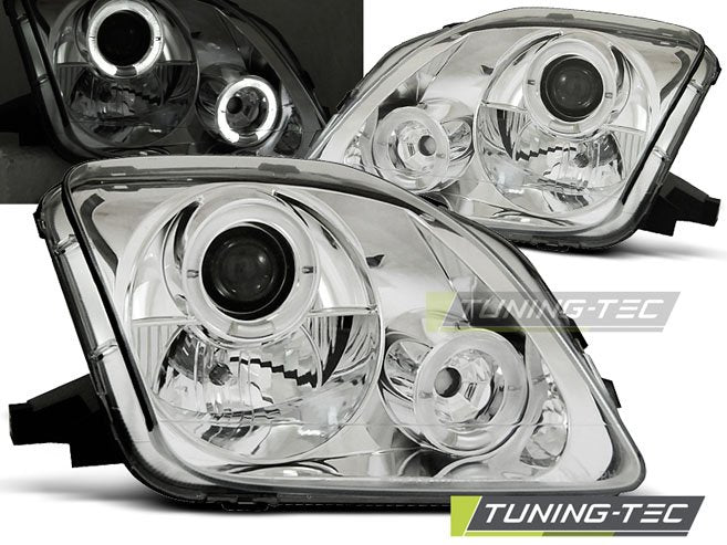 Faruri Angel Eyes pentru Honda Prelude 02.1997-2001 Tuning-Tec - LPHO23