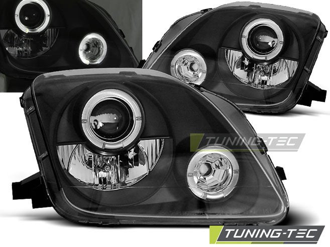Faruri Angel Eyes pentru Honda Prelude 02.1997-2001 Tuning-Tec - LPHO24